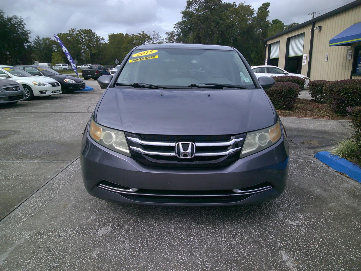 2015 GRAY HONDA ODYSSEY (5FNRL5H49FB) , located at 1200 Cassat Avenue, Jacksonville, FL, 32205, (904) 695-1885, 30.302404, -81.731033 - Photo#0